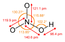 Fiche explicative de la leçon : Propriétés de l'acide nitrique